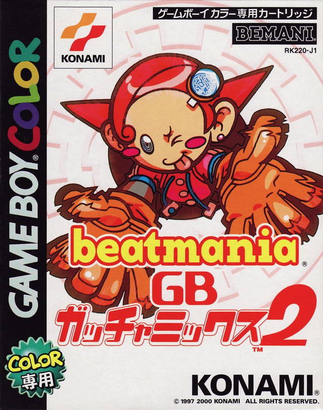 Caratula de beatmania GB Gotcha Mix 2 para Game Boy Color