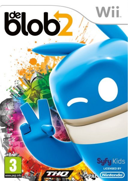 Caratula de de Blob 2 para Wii