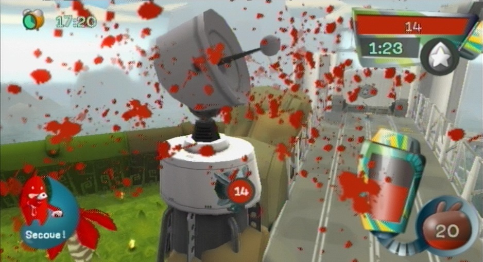 Pantallazo de de Blob para Wii