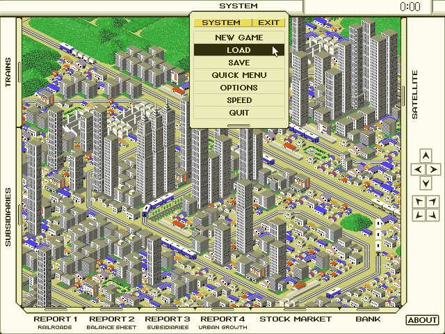 Imagen del juego A-train