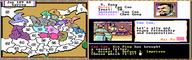 Imagen del juego Romance Of The Three Kingdoms Ii