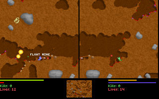 Imagen del juego Liero