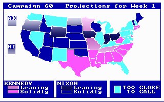 Imagen del juego President Elect: 1988 Edition