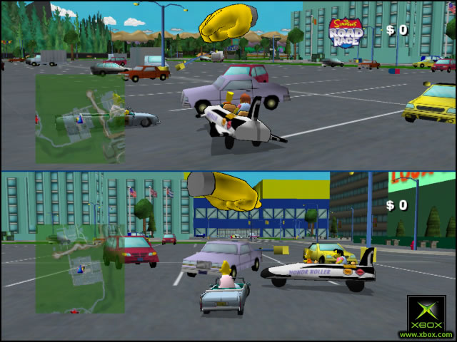 Pantallazo de los Simpson! para Xbox