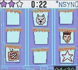 Pantallazo de *NSYNC: Get to the Show para Game Boy Color