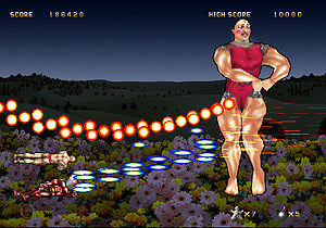 Pantallazo de  Cho Aniki Seinaru Protein Densetsu (Japonés) para PlayStation 2