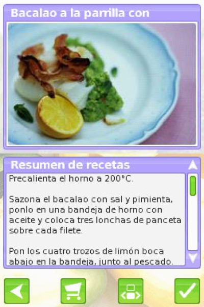 Pantallazo de ¡A Cocinar! Con Jamie Oliver  para Nintendo DS