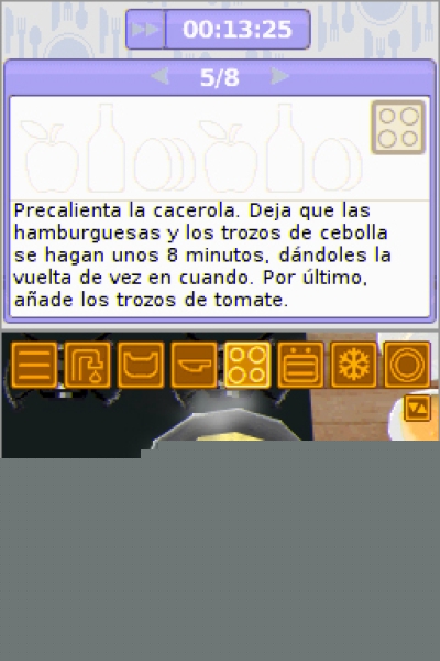 Pantallazo de ¡A Cocinar! Con Jamie Oliver  para Nintendo DS