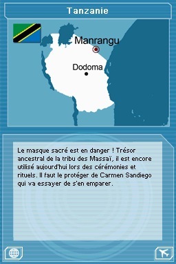 Pantallazo de ¿Dónde está Carmen San Diego? Misterio en el fin del Mundo para Nintendo DS