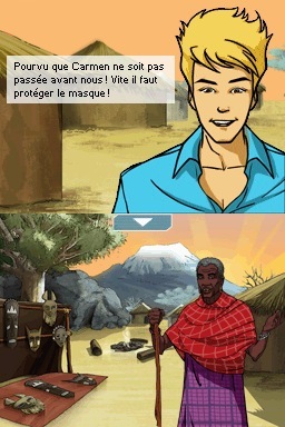 Pantallazo de ¿Dónde está Carmen San Diego? Misterio en el fin del Mundo para Nintendo DS