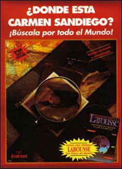 Caratula de ¿Dónde está Carmen Sandiego? Búscala por todo el Mundo para Amiga