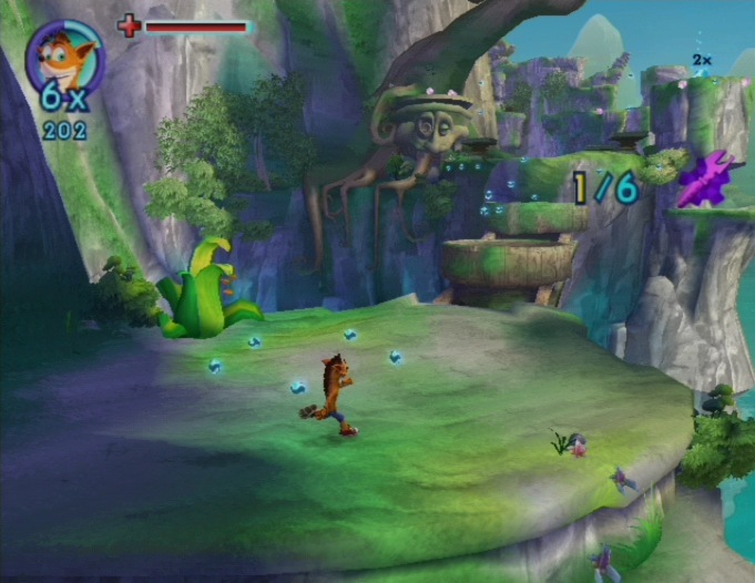 Pantallazo de  Crash Bandicoot: ¡guerra Al Coco-maniaco! para Wii