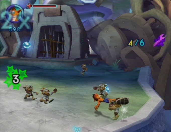 Pantallazo de  Crash Bandicoot: ¡guerra Al Coco-maniaco! para Wii
