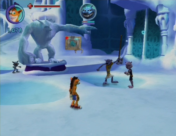 Pantallazo de  Crash Bandicoot: ¡guerra Al Coco-maniaco! para Wii