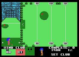 Pantallazo de  Queen's Golf Training Center para MSX