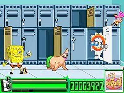 Pantallazo de  Spongebob and Friends: Battle for Volcano Island para Game Boy Advance