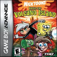 Caratula de  Spongebob and Friends: Battle for Volcano Island para Game Boy Advance