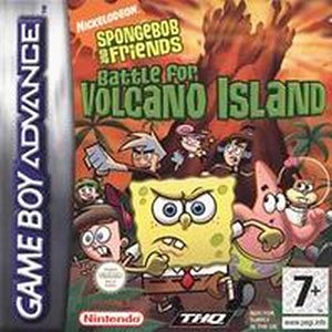 Caratula de  Spongebob and Friends: Battle for Volcano Island para Game Boy Advance