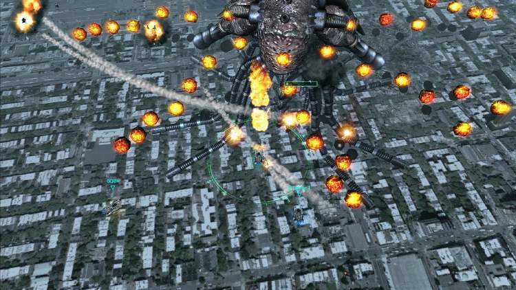 Pantallazo de 0 Day Attack on Earth (Xbox Live Arcade) para Xbox 360