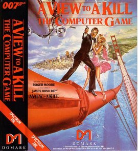 Caratula de 007: A View to a Kill para Spectrum