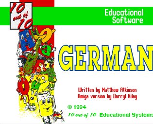 Pantallazo de 10 Out Of 10 German para Amiga