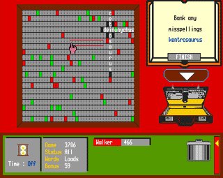 Pantallazo de 10 Out Of 10 Word Fit For Dinosaurs para Amiga