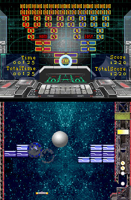 Pantallazo de 1500 DS Spirits Vol.3: Block Kuzushi (Japonés) para Nintendo DS
