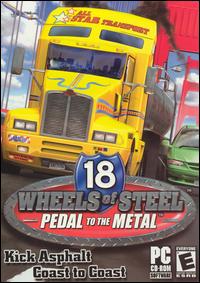 Caratula de 18 Wheels: Pedal to the Metal para PC