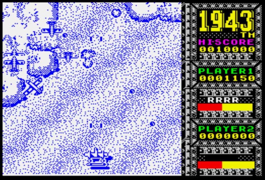 Pantallazo de 1943: The Battle of Midway para Spectrum