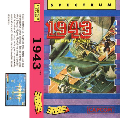 Caratula de 1943: The Battle of Midway para Spectrum