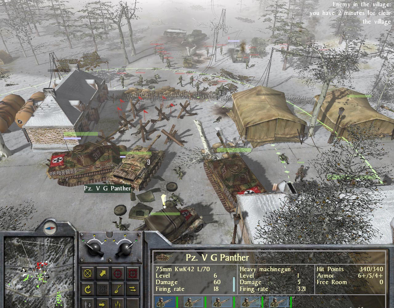 Pantallazo de 1944: Battle of the Bulge para PC