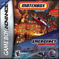 Caratula de 2 Game Pack: Matchbox Missions -- Emergency Response/Air, Land, & Sea Rescue para Game Boy Advance