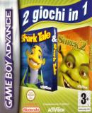 Carátula de 2 Games in 1 - Shark Tale + Shrek 2