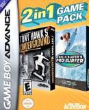 Carátula de 2 Games in 1 - Tony Hawk's Underground + Kelly Slater's Pro Surfer