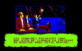 Pantallazo de 20000 Lieues Sous Les Mers para Amstrad CPC