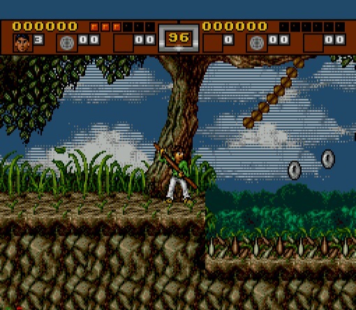 Pantallazo de 3 Ninjas Kick Back  para Sega CD