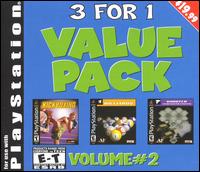 Caratula de 3 for 1 Value Pack Volume #2 para PlayStation