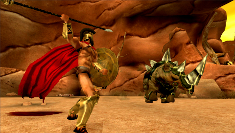 Pantallazo de 300: March to Glory para PSP