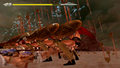 Pantallazo de 300: March to Glory para PSP