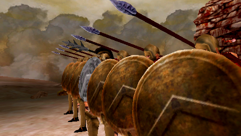 Pantallazo de 300: March to Glory para PSP