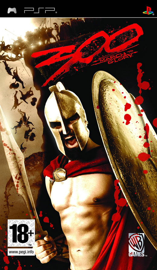 Caratula de 300: March to Glory para PSP