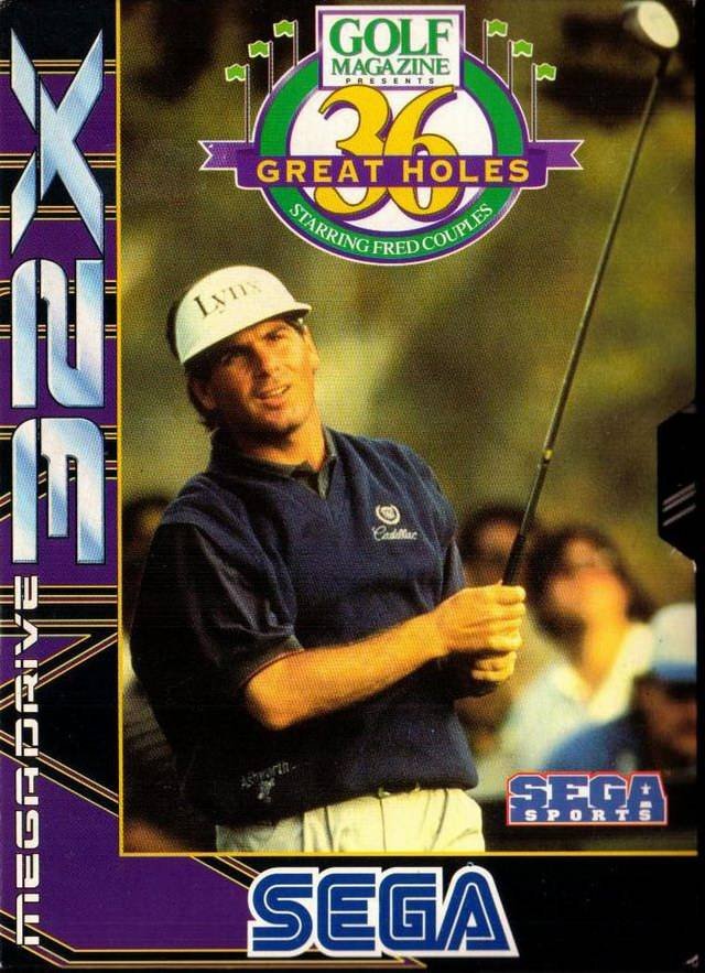 Caratula de 36 Great Holes Starring Fred Couples para Sega 32x
