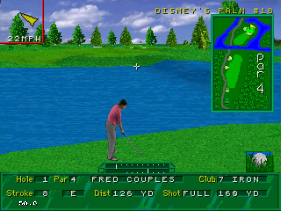 Pantallazo de 36 Great Holes Starring Fred Couples para Sega 32x