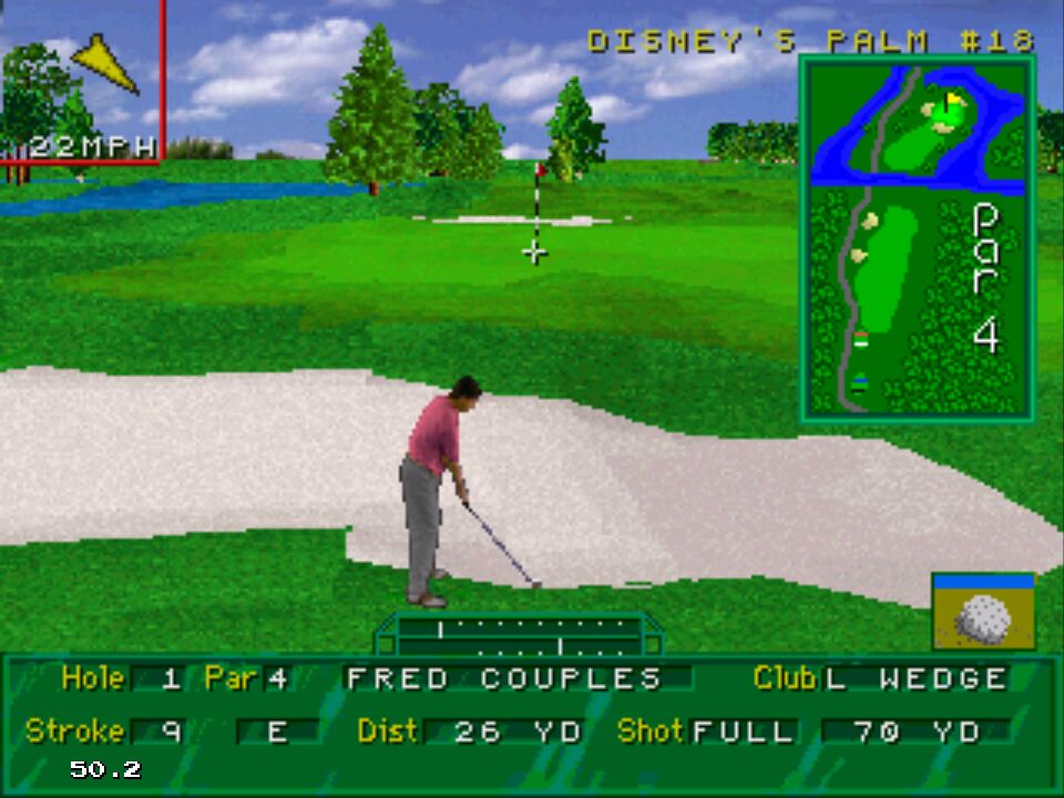 Pantallazo de 36 Great Holes Starring Fred Couples para Sega 32x