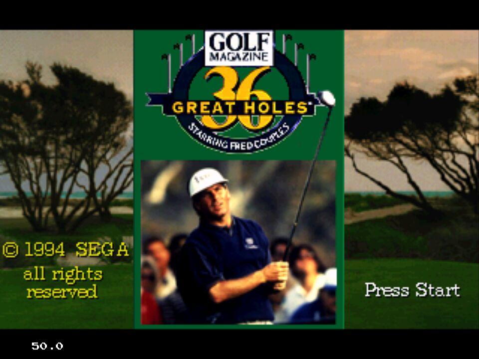Pantallazo de 36 Great Holes Starring Fred Couples para Sega 32x