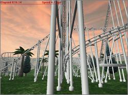 Pantallazo de 3D Roller Coaster Designer para PC