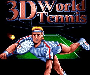 Pantallazo de 3D World Tennis para Amiga