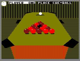 Pantallazo de 3d Pool/Maltese Joe's Pool Challenge para Amstrad CPC