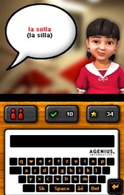 Pantallazo de 4 Travellers: Jouez avec l Espagnol (Dsi Ware) para Nintendo DS