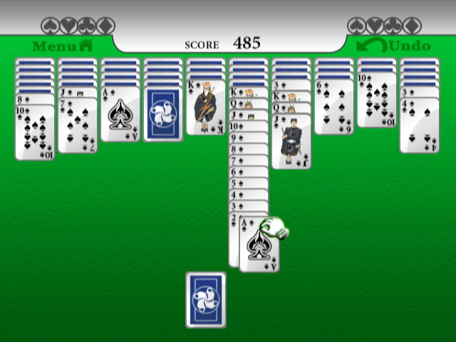Pantallazo de 5 in 1 Solitaire (Wii Ware) para Wii